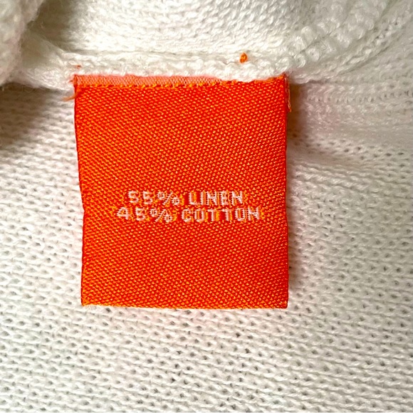 Ella Rose linen blend knit cardigan. Runs small - Picture 7 of 8